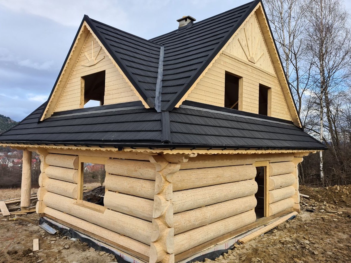 2 Domy z bali Zawoja