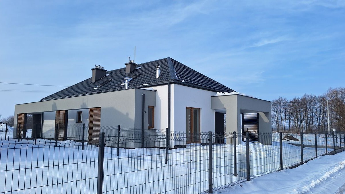 GOTOWY Nowoczesny Dom Parterowy