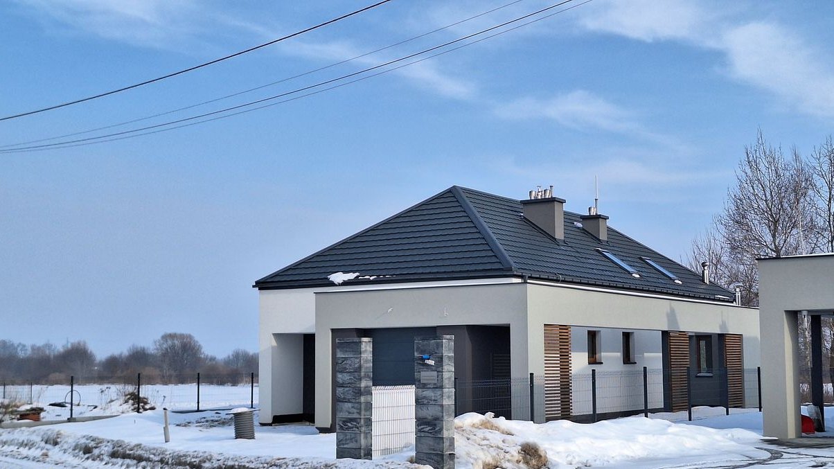 GOTOWY Nowoczesny Dom Parterowy