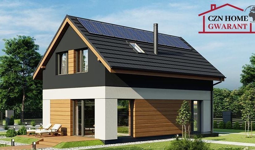 Dom ekologiczny w Mrozach.