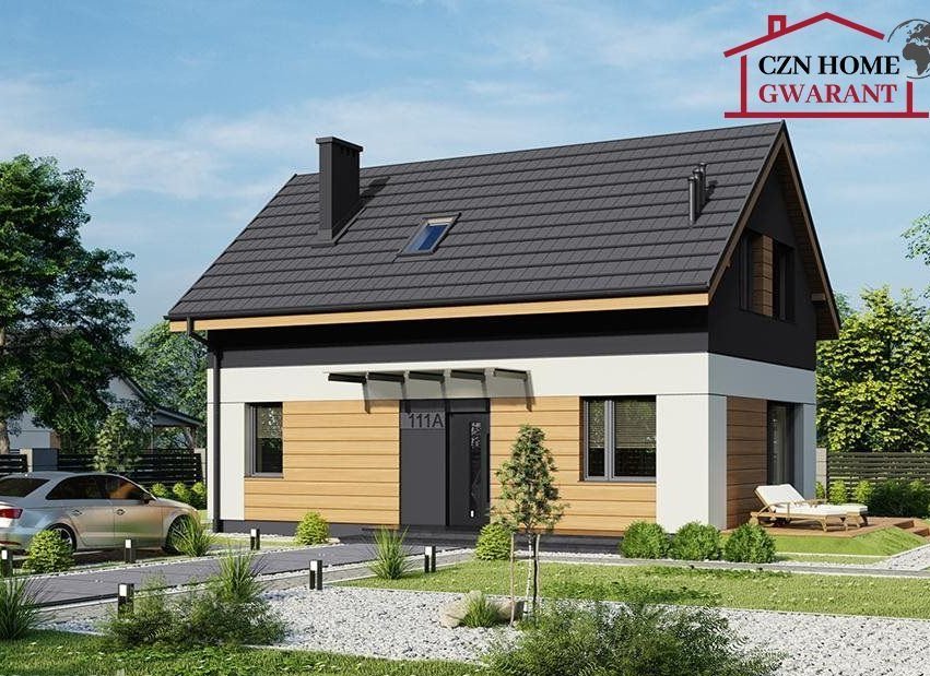 Dom ekologiczny w Mrozach.