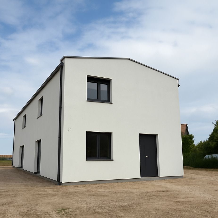 DOM 110M2 Działka 550m2 Poznań Krzesiny Nowoczesne Budown Pompa Ciepła