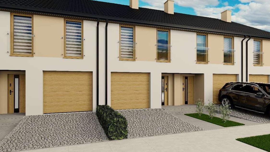 Dom w zabudowie szeregowej Mława II ETAP