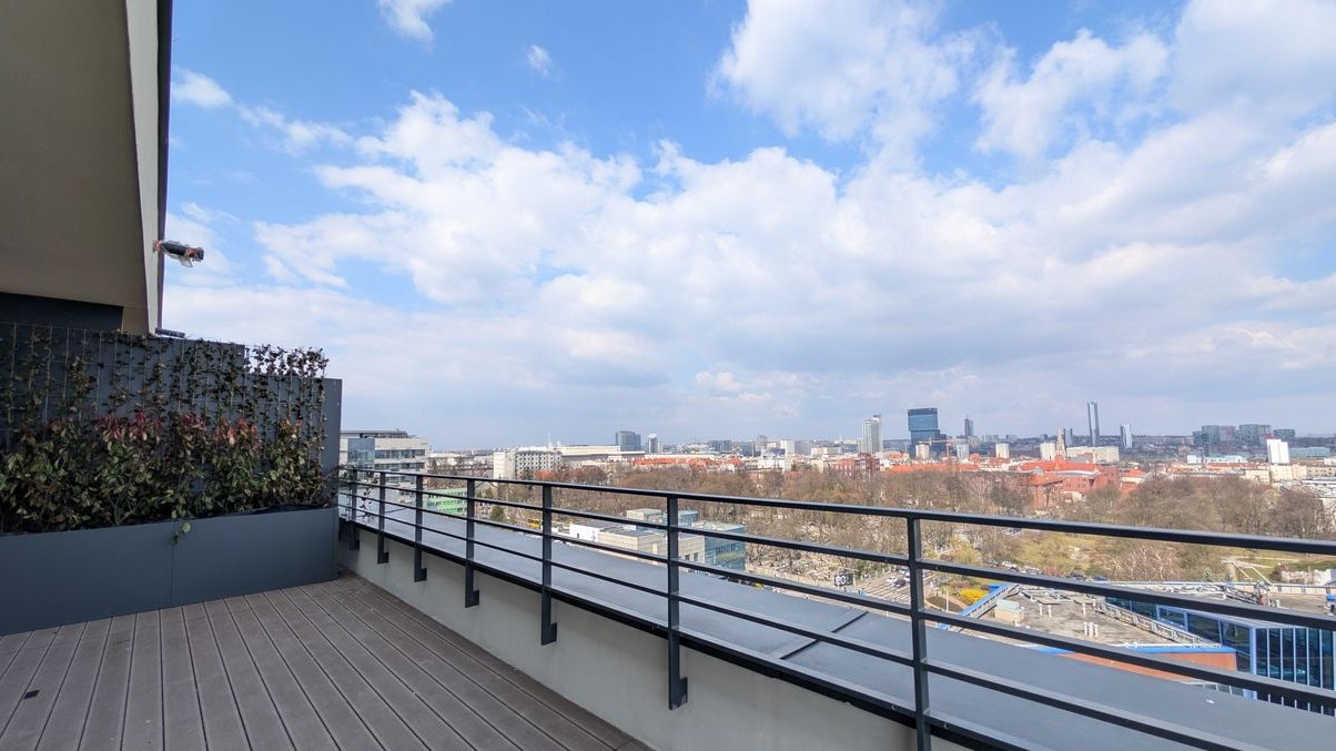 Penthouse 4-pok. z tarasem 39,30 m2 na 10 piętrze! Wspaniały widok!