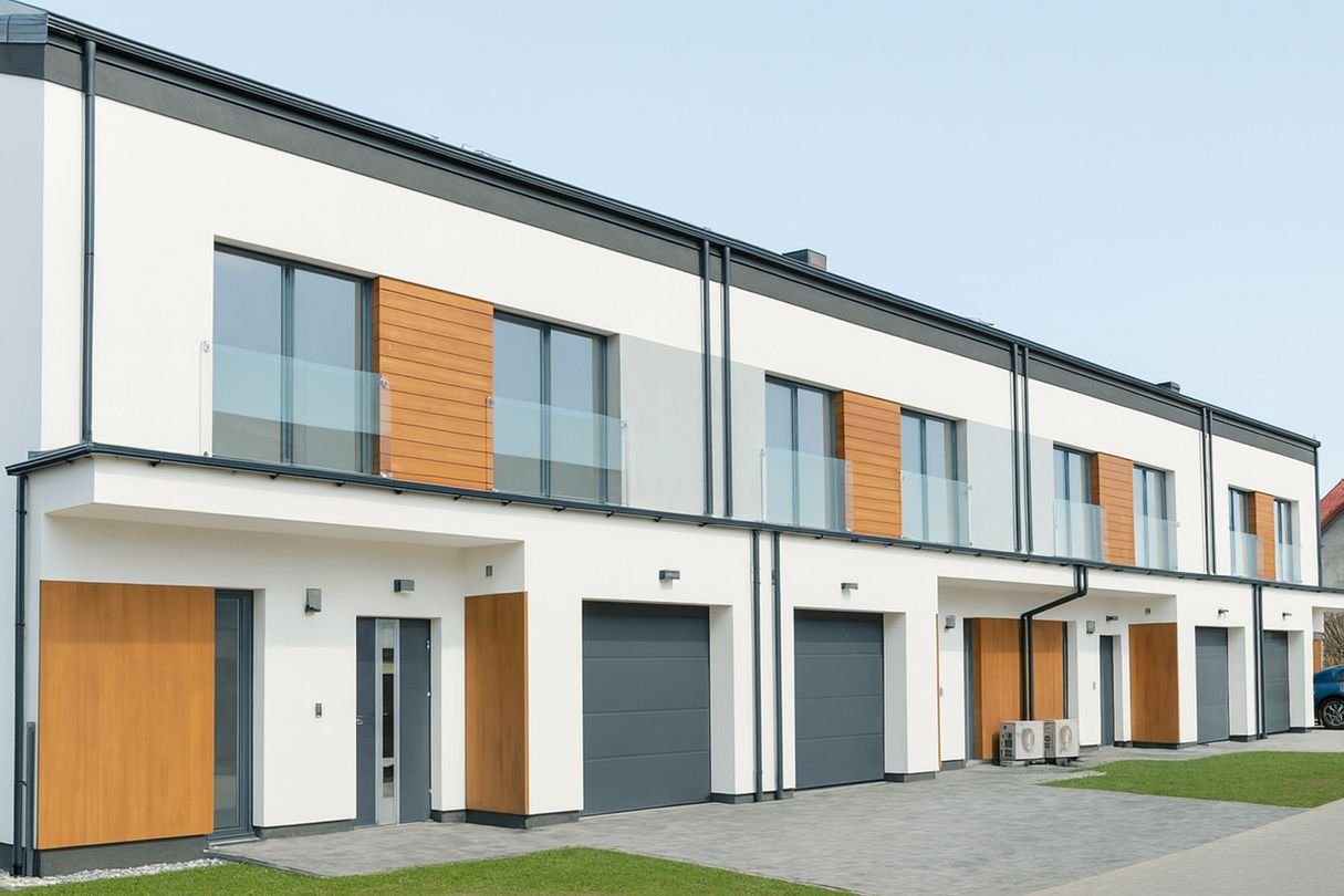 EKO Domy 165 mkw garaż ogród, pena infrastruktura