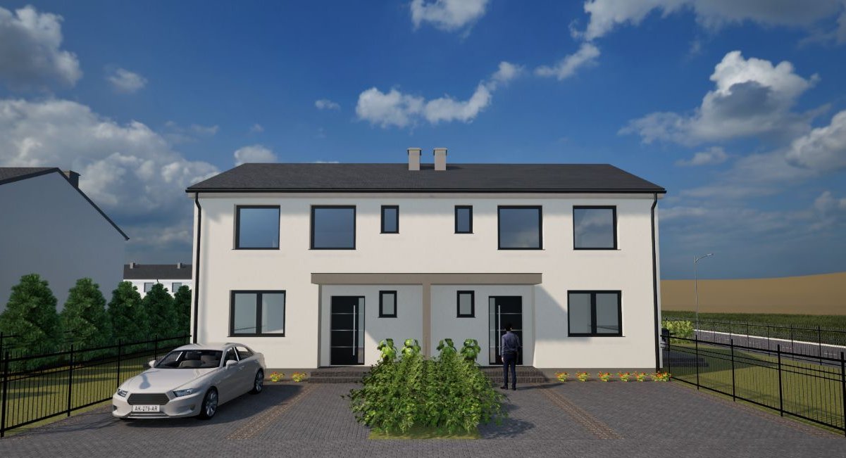 Osiedle Sportowe -nowe domki 98m2 z własną działką