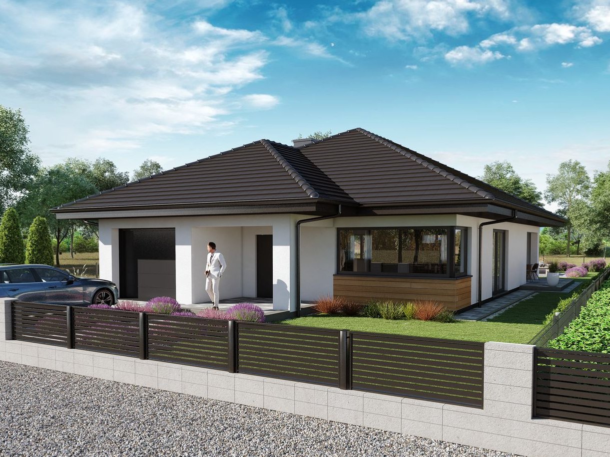 Nowoczesne domy w Łochowie,stan deweloperski