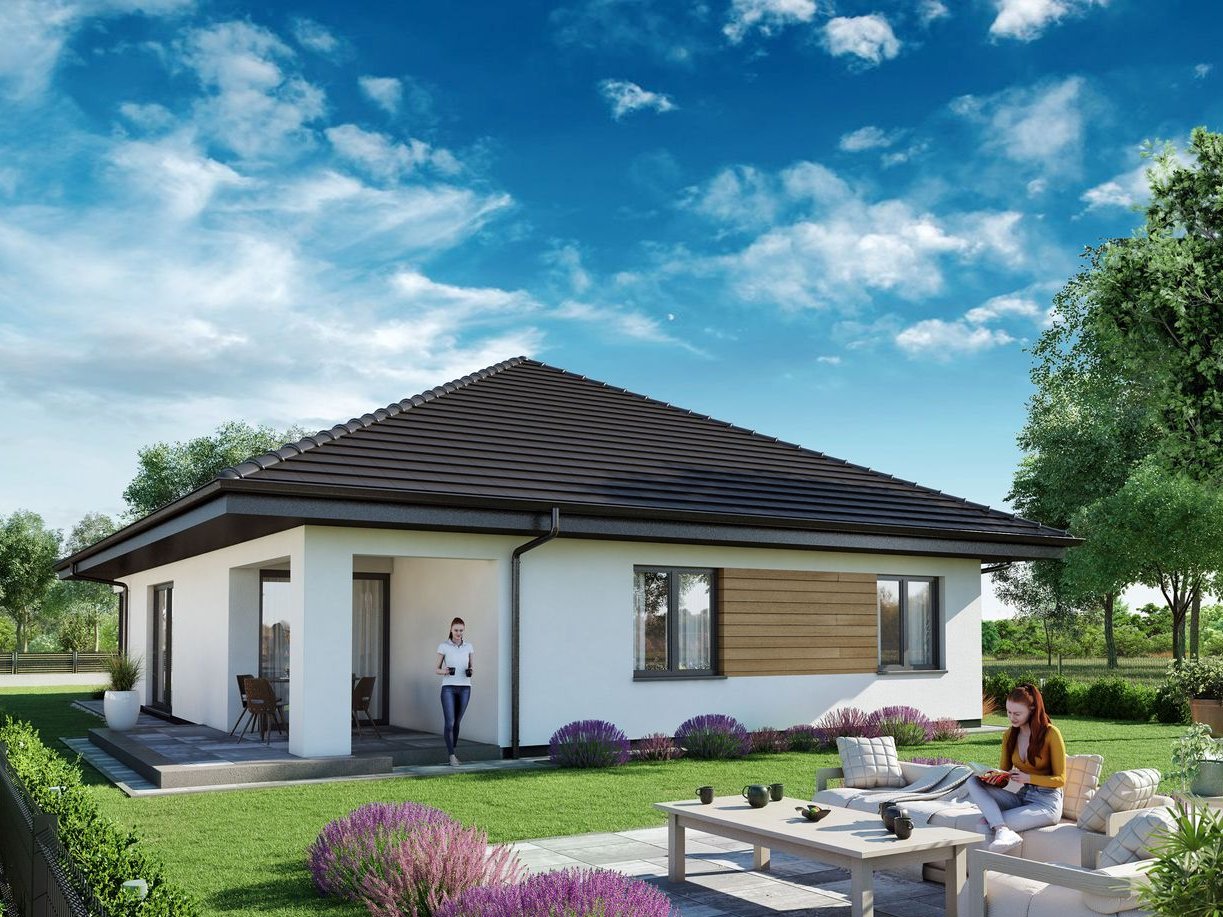 Nowoczesne domy w Łochowie,stan deweloperski