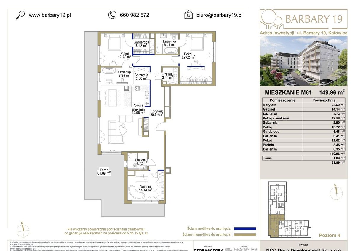 penthouse premium | taras | Park Kościuszki