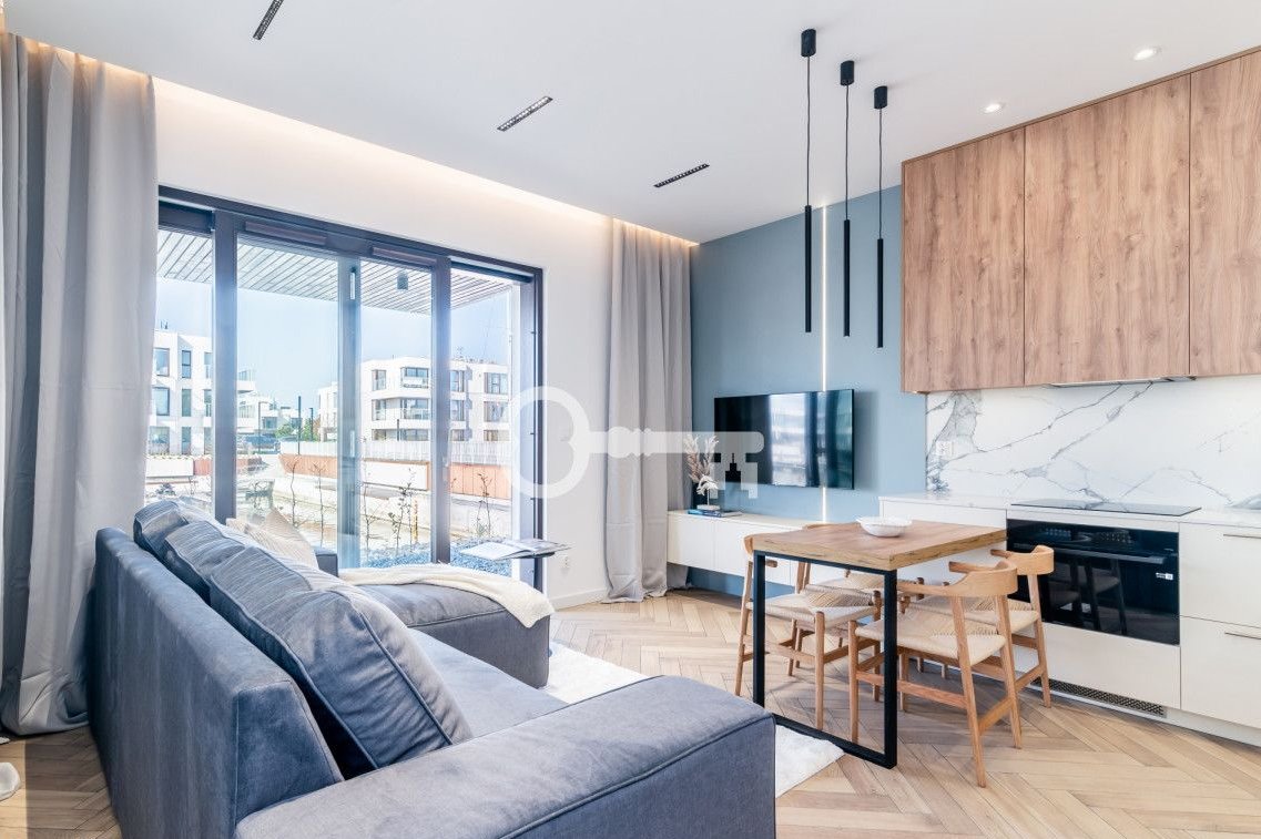 Mieszkanie z tarasem i widokiem na port