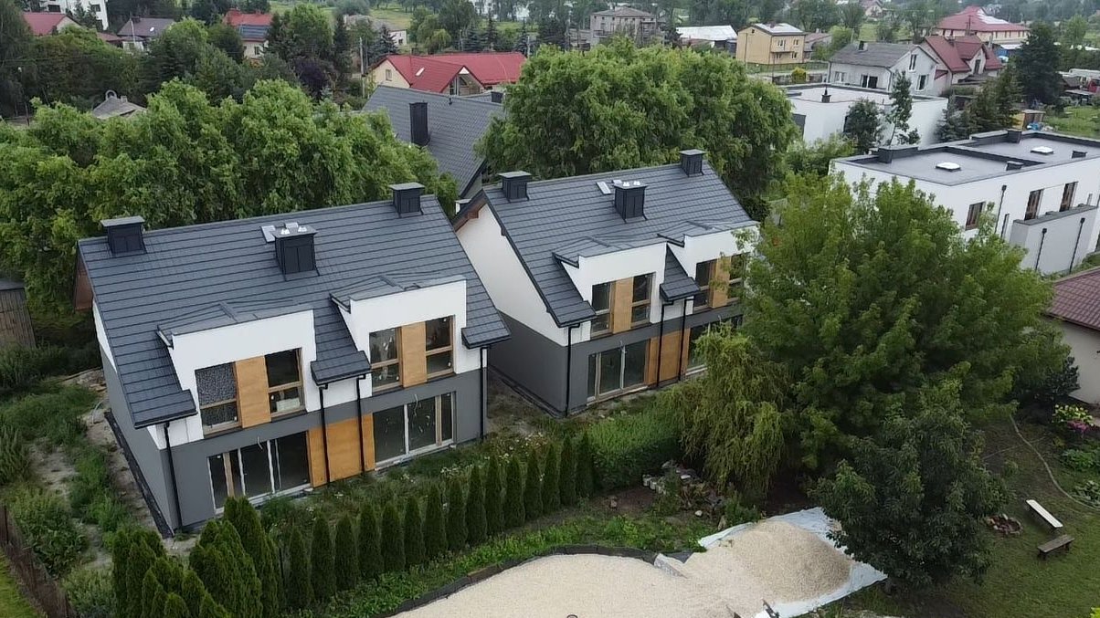 Dom Radzymin Blizniak dwulokalowy Radzymin ul.Leśna - wszytskie Media