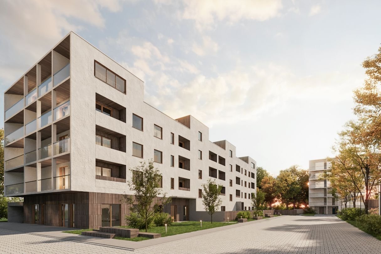 Osiedle Parkowe Słowiańska- 60m2 z 2 ogrodami - H1