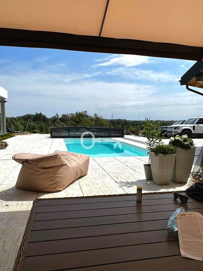 Nowy dom z basenem | 200 metrów do jeziora