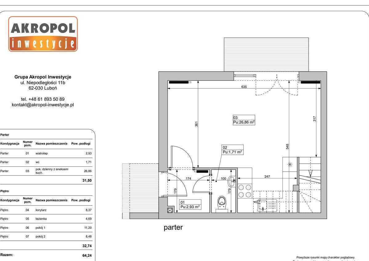 Zielniki obok Środy Wlkp. | dom 3-pok. | M 23/2