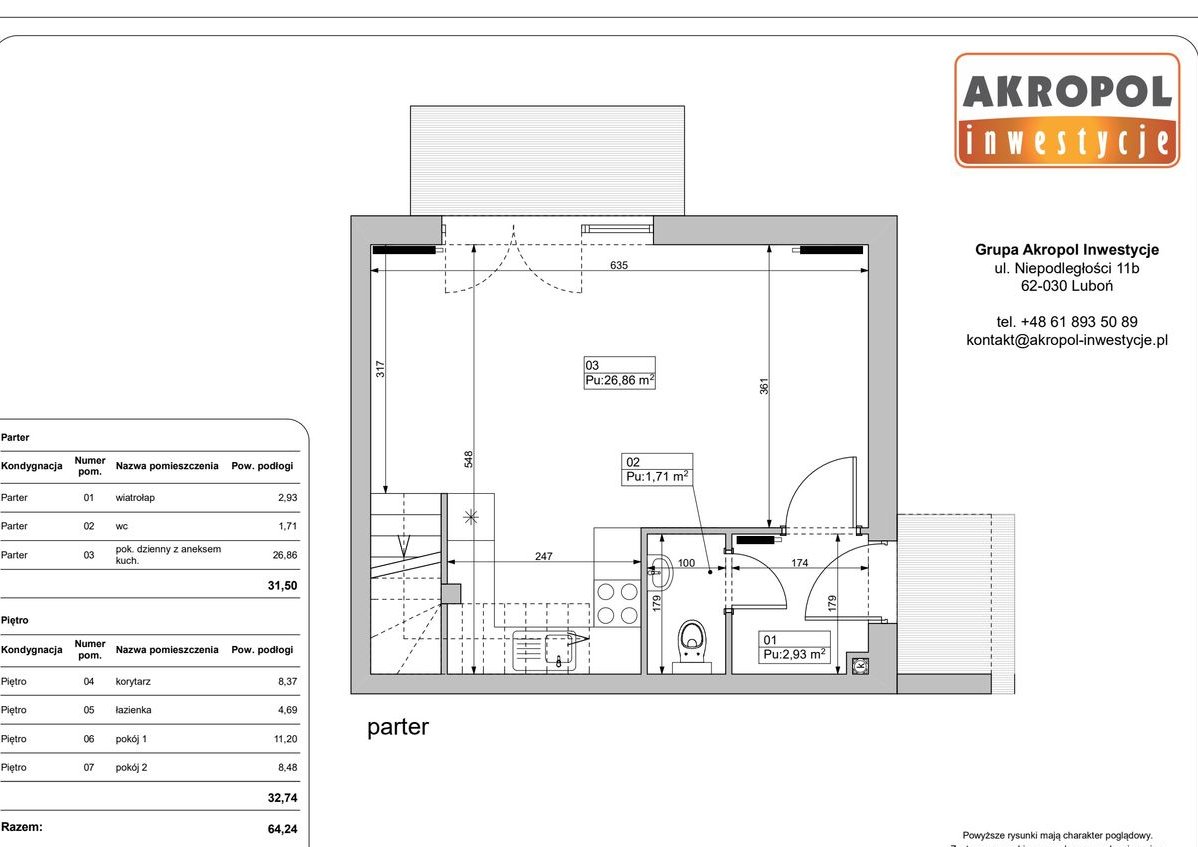 Zielniki obok Środy Wlkp. | dom 3-pok. | M 20/2
