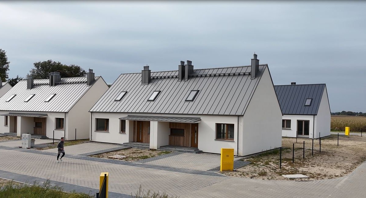 Nowy dom parterowy 99m2 z ogrodem PARK Kruszewnia