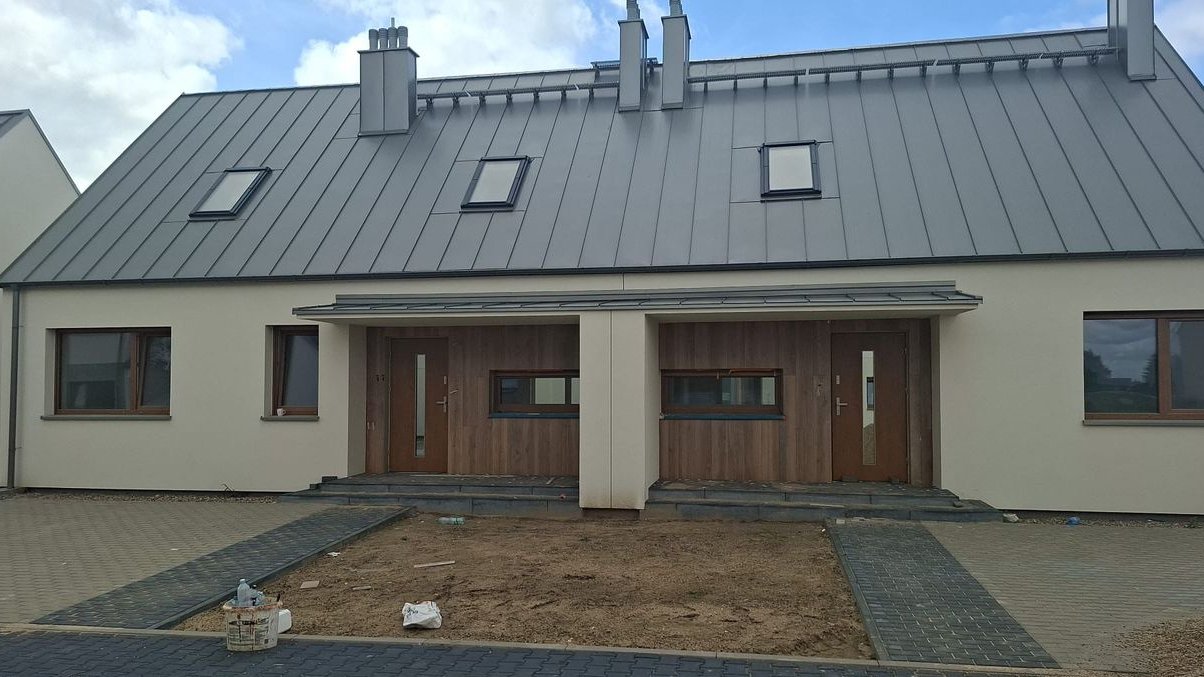 Nowy dom parterowy 99m2 z ogrodem PARK Kruszewnia