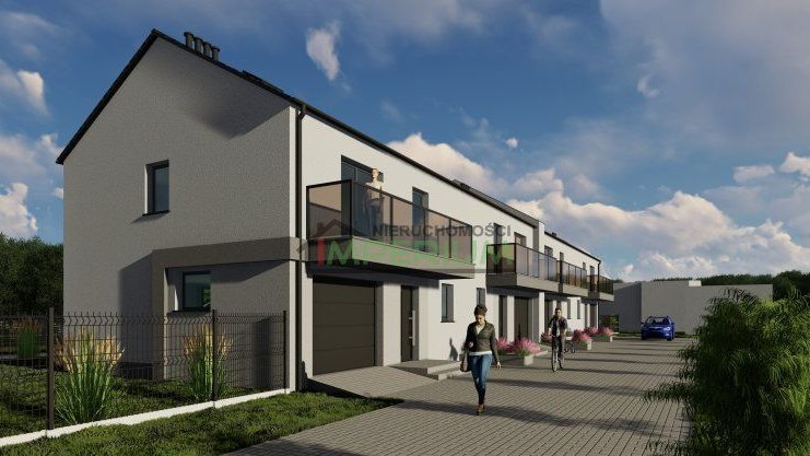 Dom w zabudowie szeregowej w Świniarsku