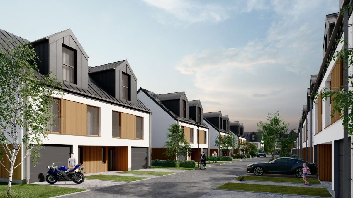 Dom w zabudowie bliźniaczej 150m2-Grabówki Zacisze