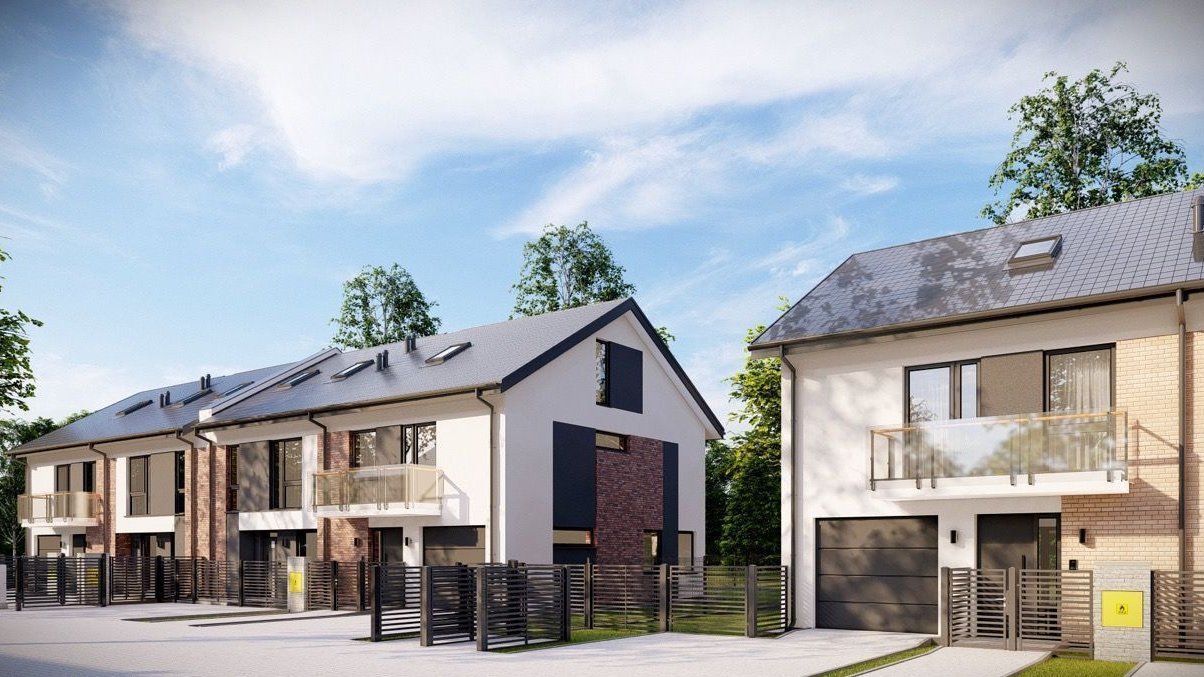 Dom 130 m2 z garażem i ogródkiem 240 m2 - Dzielnica Hrabska IV Etap