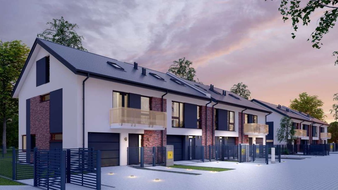 Dom 130 m2 z garażem i ogródkiem 240 m2 - Dzielnica Hrabska IV Etap