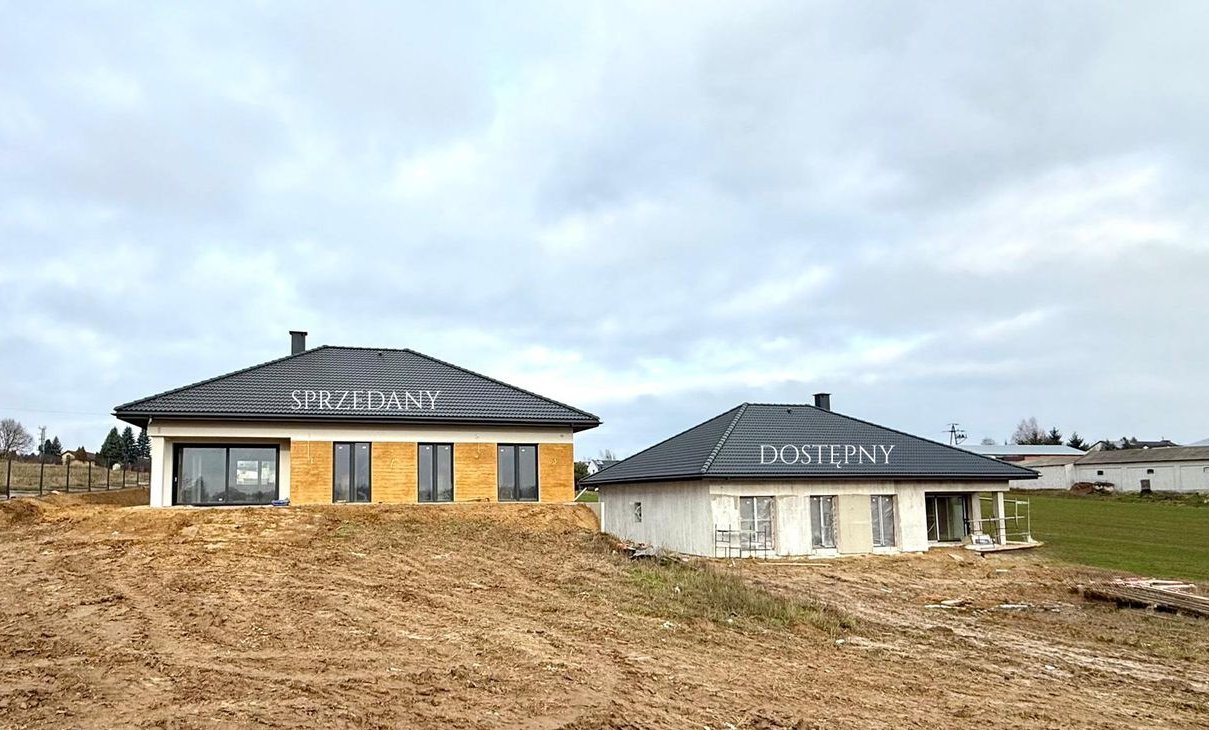 Nowoczesny dom jednorodzinny w Jakubowicach Konińskich