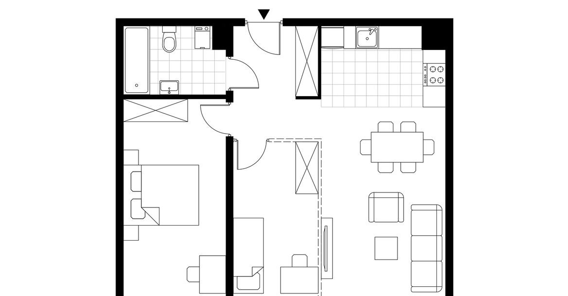 2-pokojowe mieszkanie 57m2 Bez Pośredników