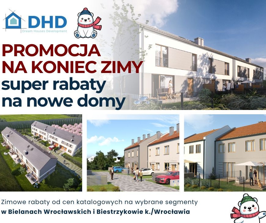 Domy w Bielanach Wrocławskich - segment 1B
