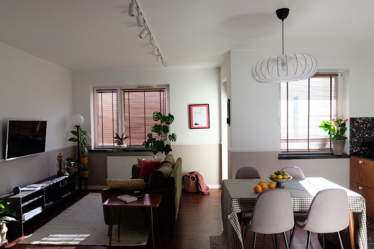 Unikalne 3 pokoje (60m²) w stylu Mid-Century | Kamionek | Bezpośrednio