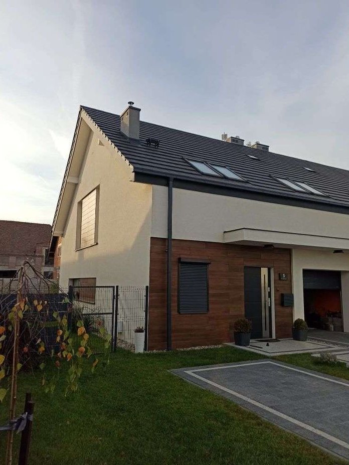 Dom w zabudowie bliżniaczej "Osiedle Malinowe II"