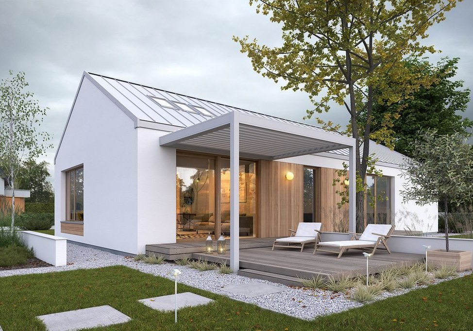 Dom typu stodoła w Deszcznie rok budowy 2024 (SSZ+)