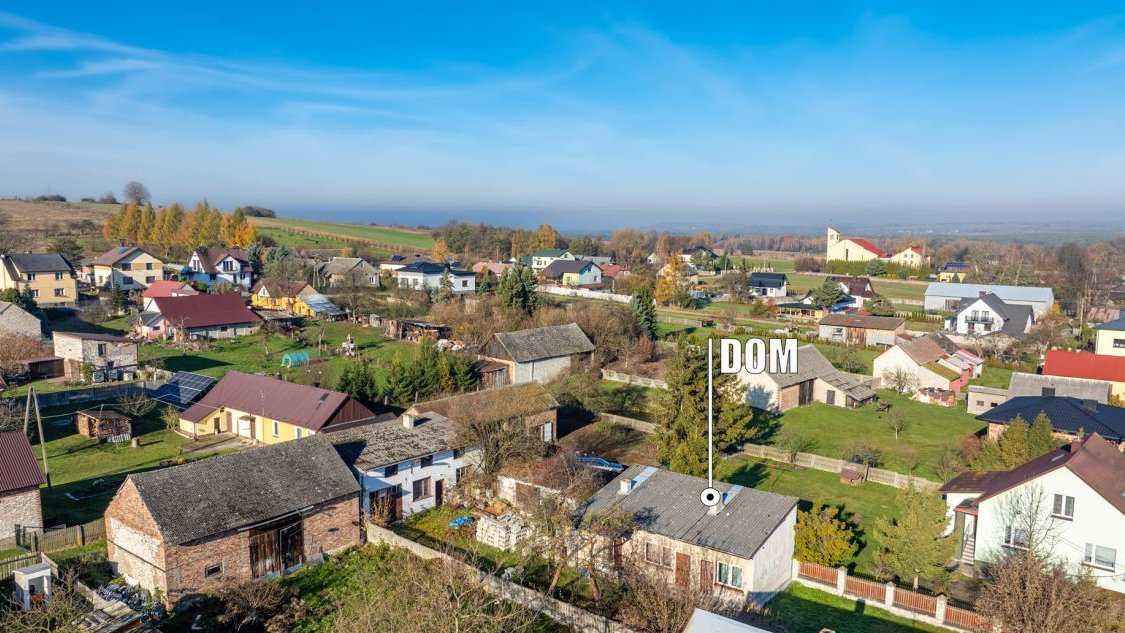 Dom wolnostojący.Jura Krakowsko-Częstochowska.