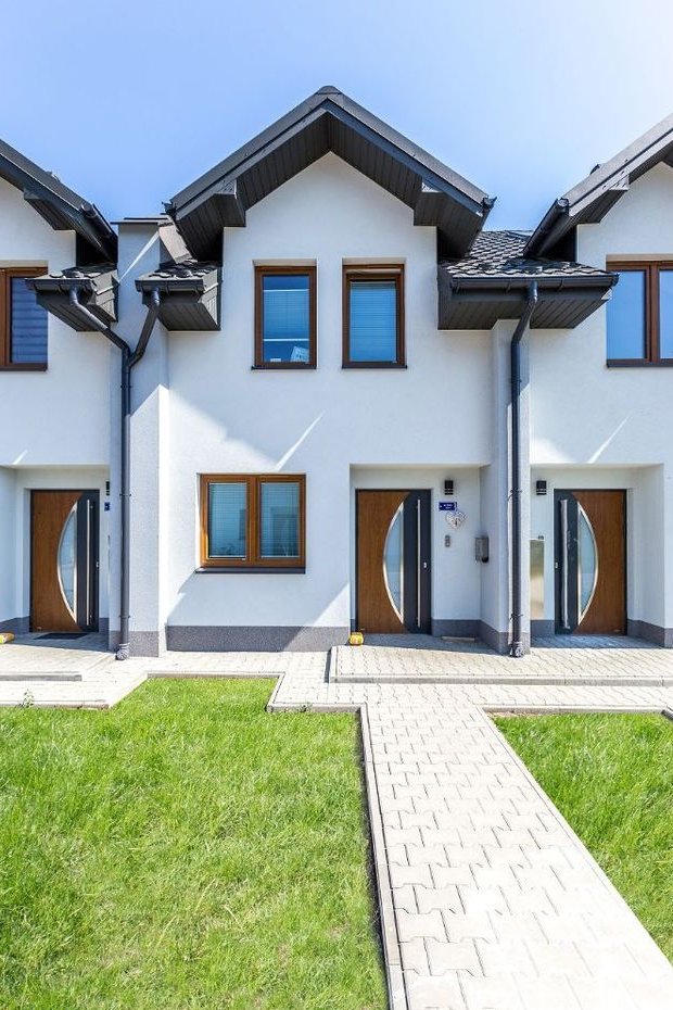 *Nowy Dom w zabudowie szeregowej 74m2 Budynek 1*