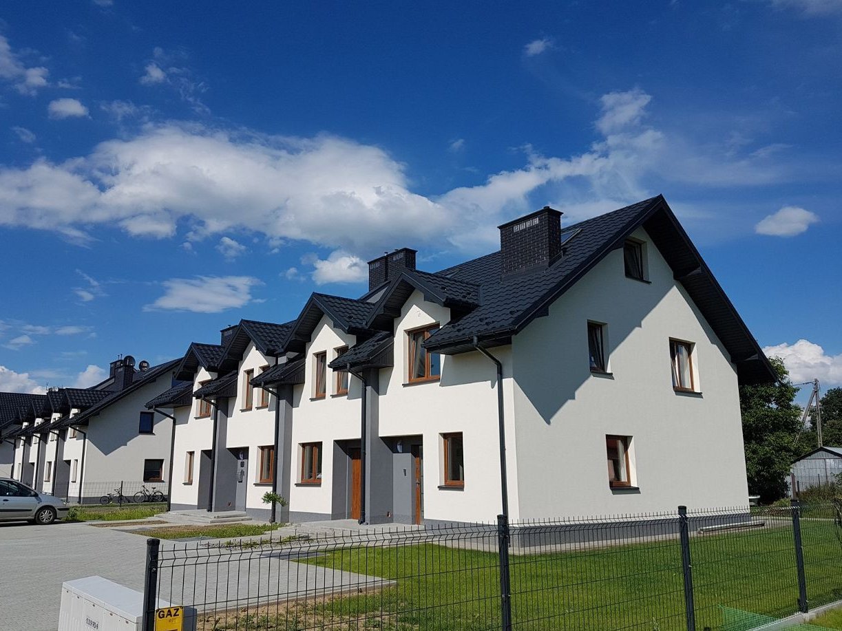 *Nowy Dom w zabudowie szeregowej 74m2 Budynek 1*