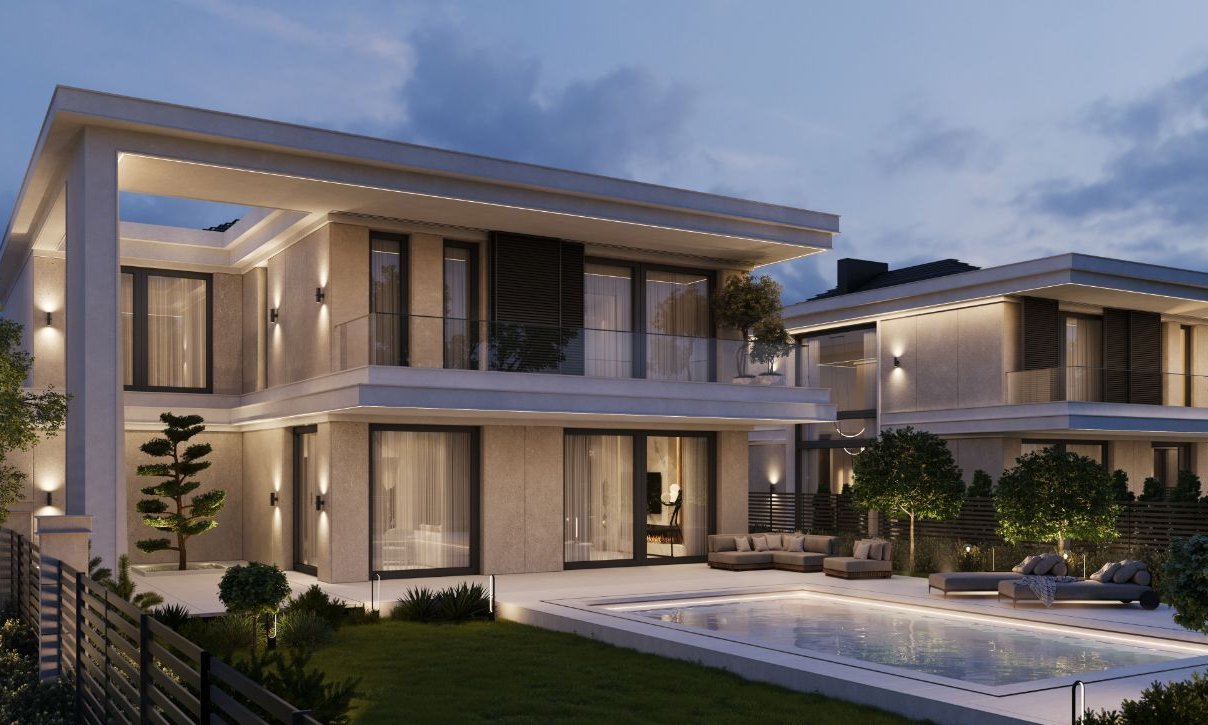 Modernistyczny Dom na Sprzedaż - Alder Park 2. 3B.