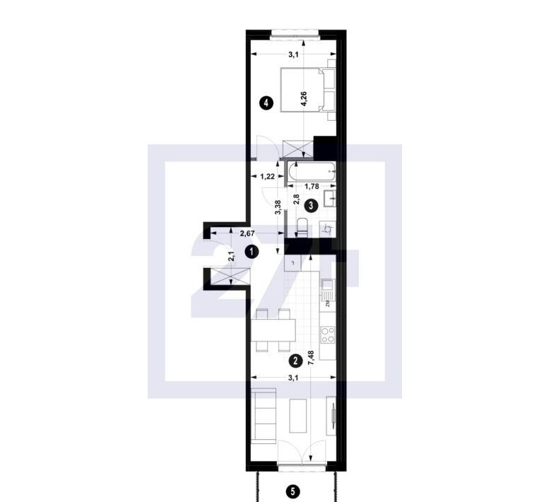 ✔ Nowe Osiedle ✔ 2 pokoje ✔ ok Wrocławia ✔ 0%