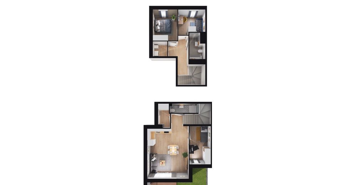 4-pokojowe mieszkanie 69m2 + ogródek Bez Prowizji