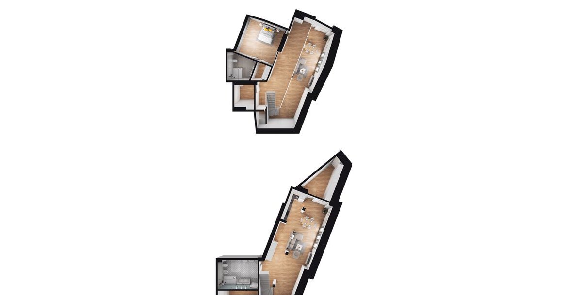2-pokojowe mieszkanie 108m2 Bez Prowizji