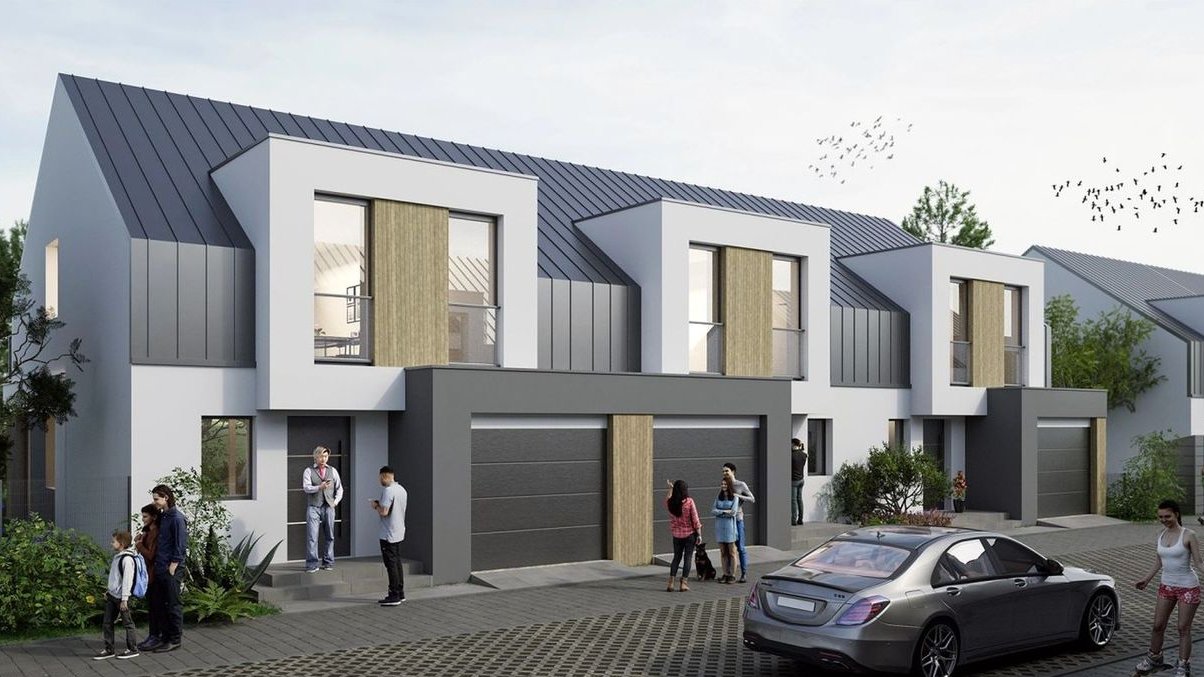 5-pokojowy dom 125m2 + ogródek Bezpośrednio