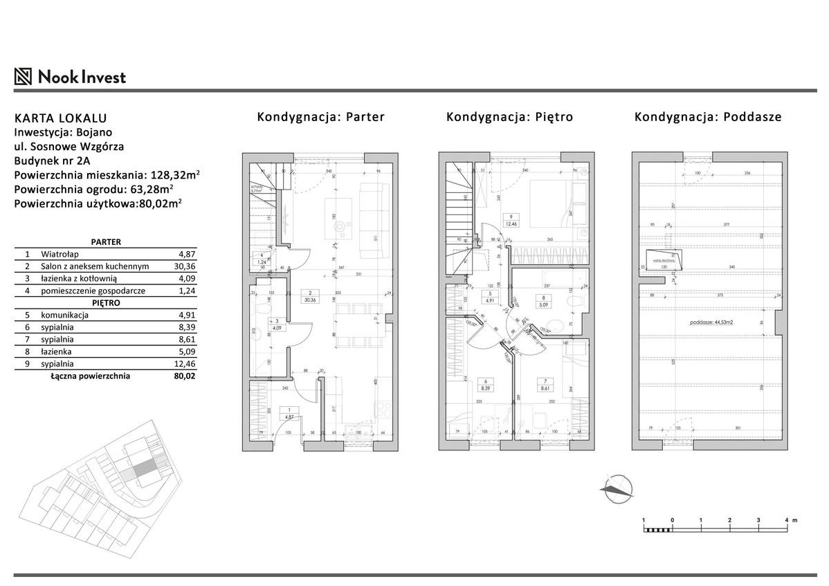 5-pokojowy dom 80m2 + ogródek Bez Pośredników