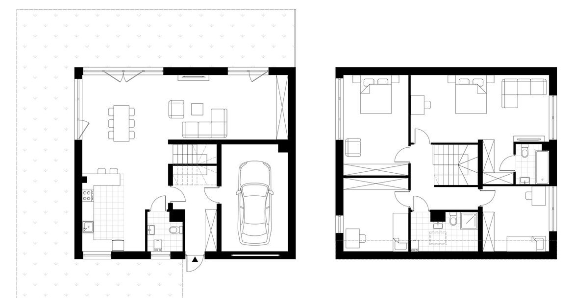 5-pokojowy dom 171m2 + ogródek Bezpośrednio