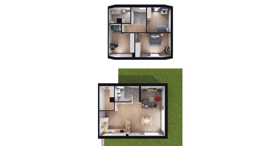 4-pokojowy dom 111m2 + ogródek Bez Prowizji