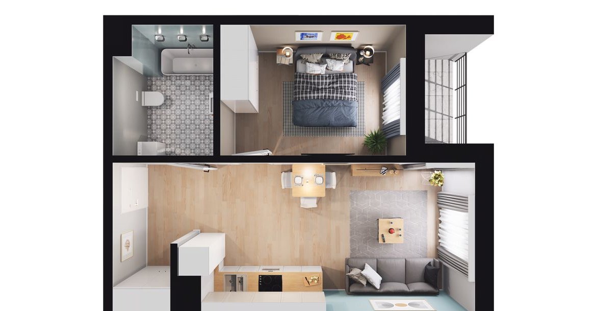 Piasta Towers| mieszkanie 2-pok.| 86_13 kredyt 2%