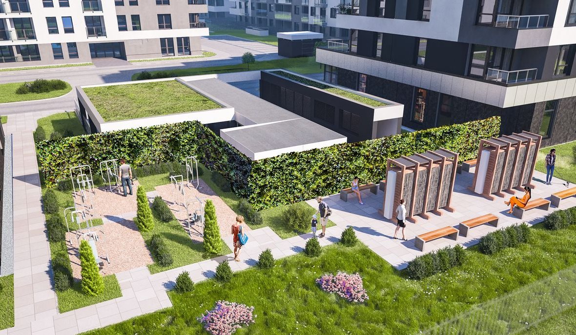 2-pokojowe mieszkanie 34m2 + loggia Bezpośrednio