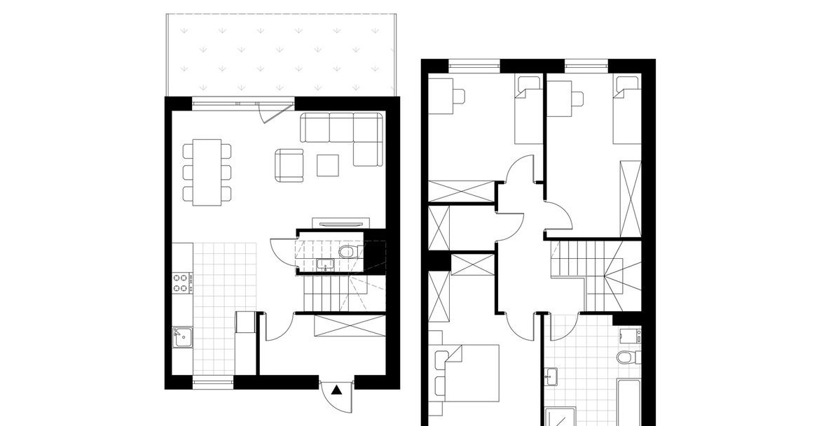 4-pokojowy dom 95m2 + ogródek Bez Prowizji