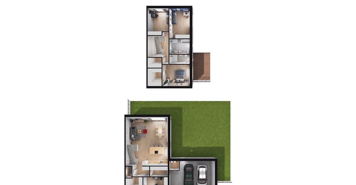 5-pokojowy dom 144m2 + ogródek Bezpośrednio