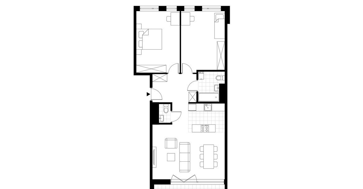 3-pokojowe mieszkanie 76m2 + balkon