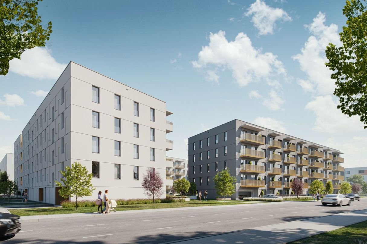 2-pokojowe mieszkanie 34m2 + balkon Bezpośrednio