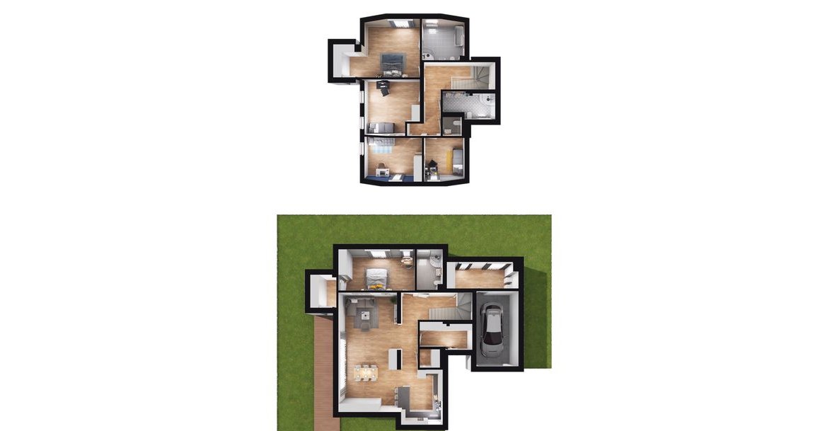 6-pokojowy dom 211m2 + ogródek Bez Pośredników