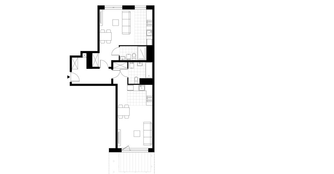 2-pokojowy apartament inwestycyjny 65m2 + ogródek